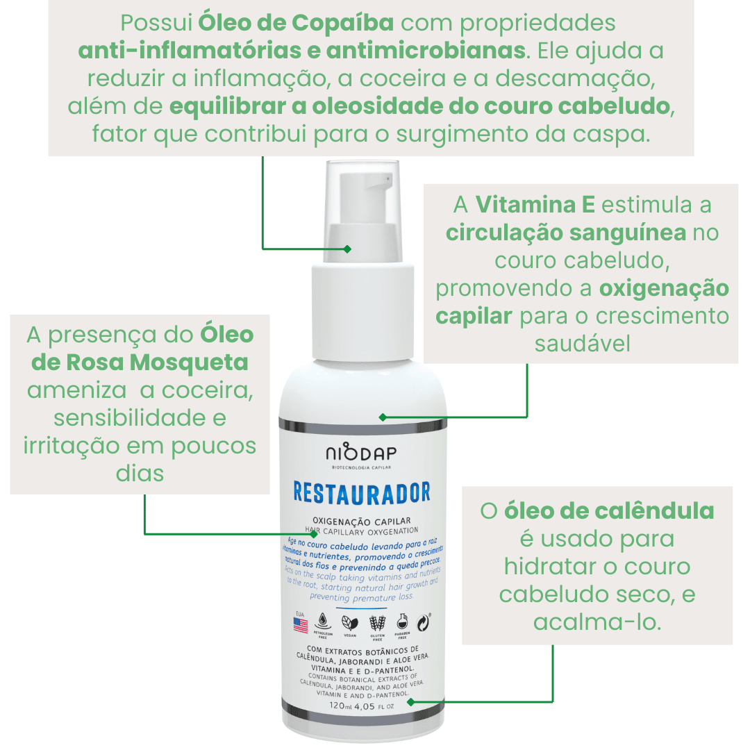O que tem no Restaurador